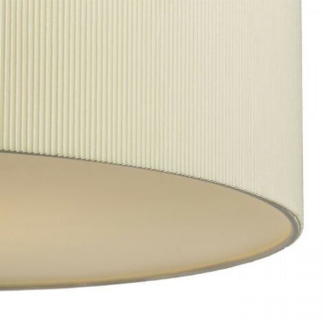 Lustre Lampe LALO 40 suspension blanc crème mat 230V E27 3x42W
