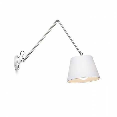 ASHLEY applique chrome blanc 230V E27 42W (1/5)