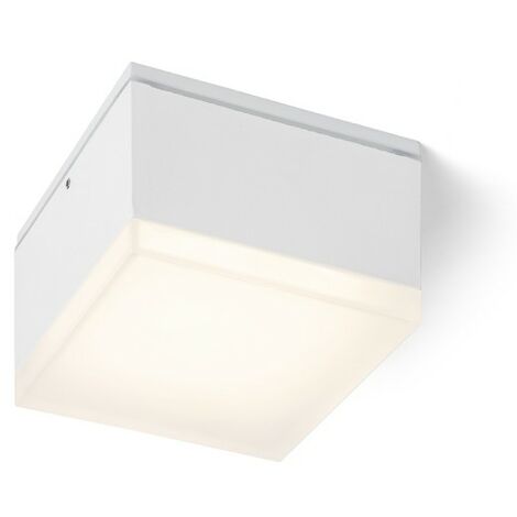 ORIN SQ plafonnier blanc acrylique satiné 230V LED 10W IP54 3000K (1/4)