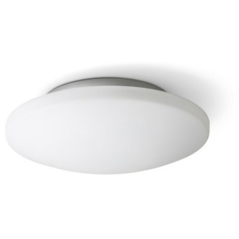 SARA LED 36 plafonnier verre opale/chrome 230V LED 24W IP44 3000K (1/5)