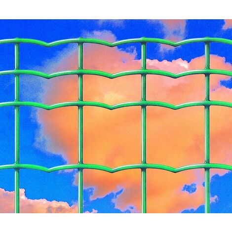 Grillage rigide électrosoudé galvanisé plastifié 100x50mm – Hauteur 60cm – Pour chantiers humides – Livré en rouleaux de 25m – Cavatorta