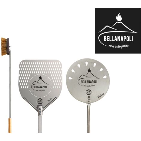 Pizza Professional Chef Biles 2 Pale + Beau pinceau Naples