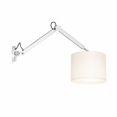 Applique MADISON W chrome blanc 230V E27 42W (1/5)