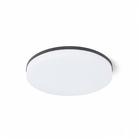 COIMBRA plafonnier encastrable noir 230V LED 24W 3000K (1/5)