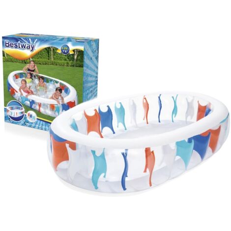 PISCINE GONFLABLE OVALE 536LT 229X152H51-54066