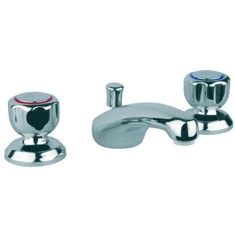 Mitigeur lavabo série Doria avec raccord 1/2 robinet - Salone (1/3)