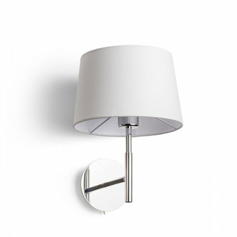 Applique BROADWAY chrome blanc 230V E27 42W (1/5)
