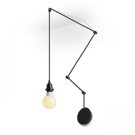 Lustre Lampe SPIDER I suspension set noir 230V E27 15W