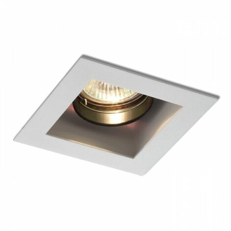 Spot encastrable MONE I inclinable blanc 12V GU5,3 50W (1/5)