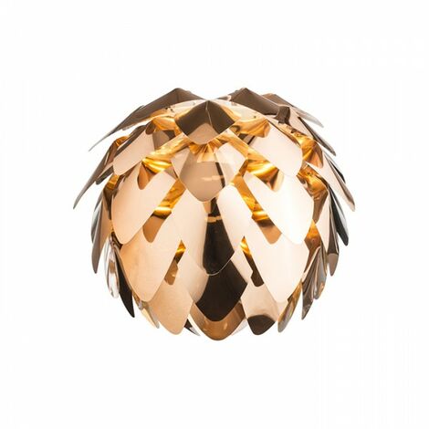 ENCOMBRE suspension en feuille de cuivre 230V E27 42W (1/5)