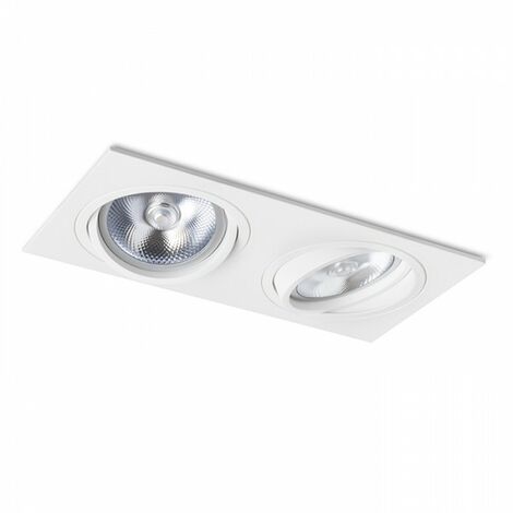 PASADENA G53 SQ II projecteur blanc 12V G53 2x50W (1/5)