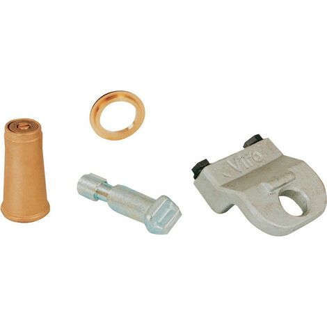 Groupe de fixation pour cadenas pour volets roulants basculants anneaux pour cadenas viro art.696 - Salon (1/3)