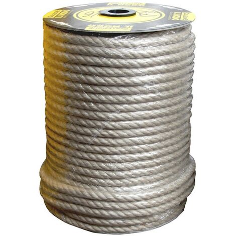 Corde en chanvre naturel Ø18mm x 25m WERKA PRO