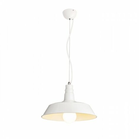 GOLDIE 36 suspension blanc/blanc 230V E27 42W (1/5)
