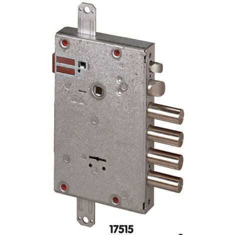 Serrure électrique antivol triple à double panneton cisa art.17515.68 lk - Séjour (1/3)