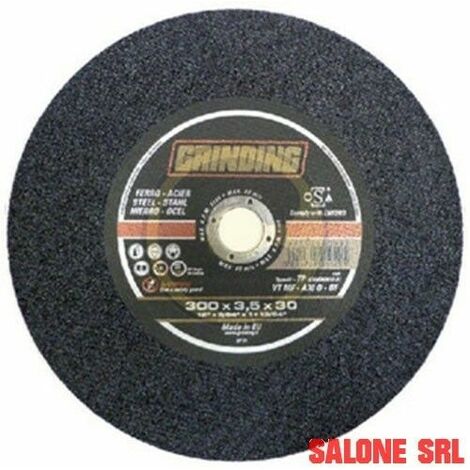 Disque Meule Abrasive Pour Fer 200x20x32 Mm - Grain 60 Pour Meuleuse D'angle - 8