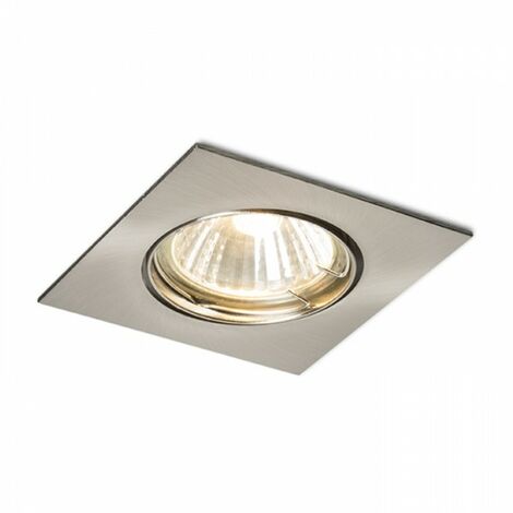 Spot encastrable TOPIC SQ inclinable nickel mat 230V GU10 50W (1/5)