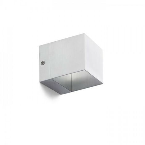 Applique Murale LED BLAUET Alu Brossé G9 Argenté Salon