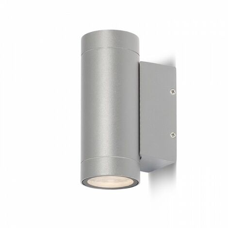 Spot MIZZI II gris argent 230V GU10 2x35W IP54 (1/4)