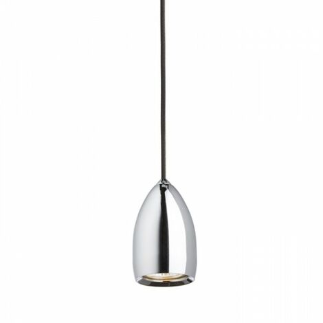 Lustre BABADES I lampe à suspension chrome 230V GU10 35W (1/5)