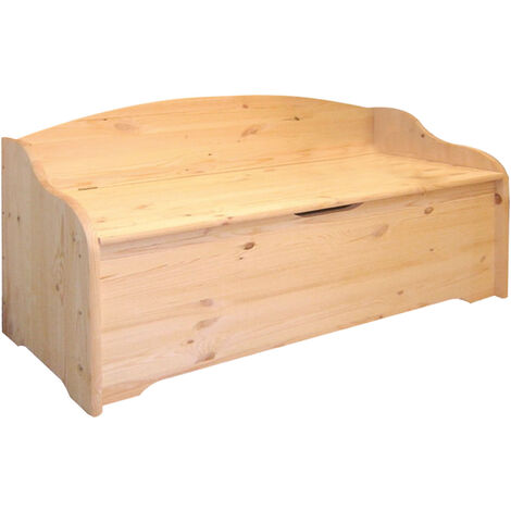 COFFRE COFFRE ALBERIAMO EN SAPIN MASSIF 100L 100x41xH67CM