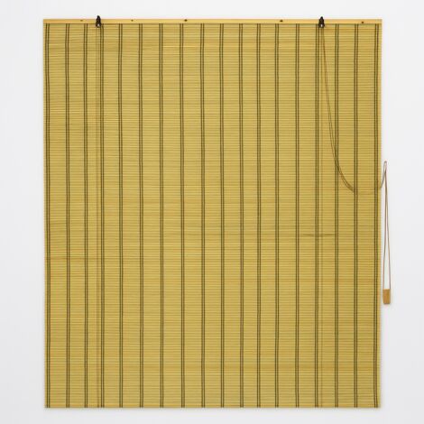 Store à volet roulant en osier cm.100x250h pour balcon et fenêtre - Gdr (1/2)