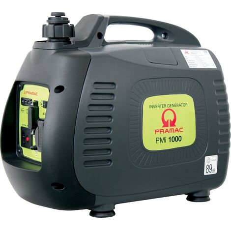 Pramac – Générateur de courant onduleur 1000W – Essence 230V – Autonomie 5h – Niveau sonore 68 dB(A) – Dimensions 480x250x395 mm (1/2)