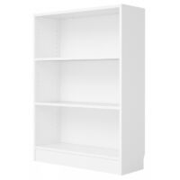 Bibliothèque basse blanche cm 80 x 26 x 107 h