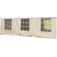 Ensemble de panneaux latéraux blancs pour gazebo carport magnum mt.3x6 - I Giardini Del Re