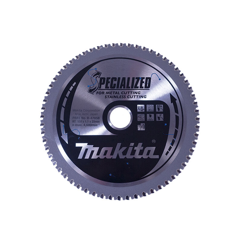 MAKITA B-47058 Disc HM 150/20/60D Batterie Spezialmetall