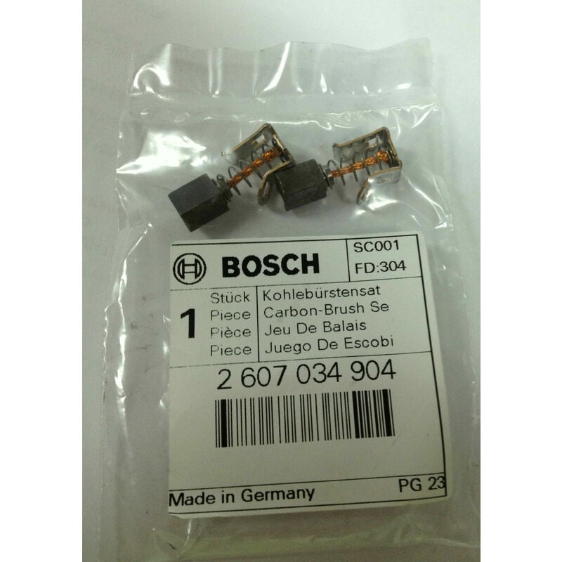 Carbon Busch Set Bosch 2607034904 Drill A Batteria Gsb Und Gsr 144 V 18v 24 V 36v 3674