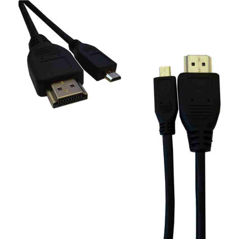 HDMI auf Micro HDMI High Speed 1.4 Stecker-Stecker 1m 51234 (1/2)