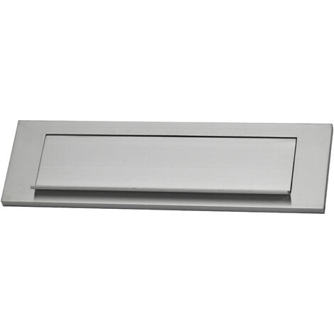 edm EDM 85596 Briefkastenschild Silber 25,4x7,5 cm