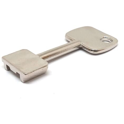 BASI® Schlüssellochsperrer/Steckschloss SS12 für Buntbartschlösser  (Zimmertüren) Zylinder Ø 7 mm