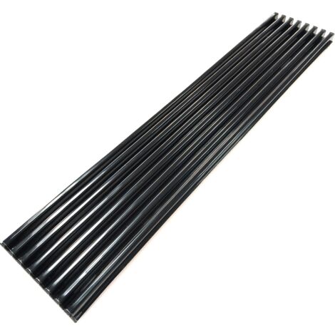 Blister Kühlschrank-Ofengestell 8 Elemente 60x1,45x12cm RJV1 Schwarz 94513 Micel