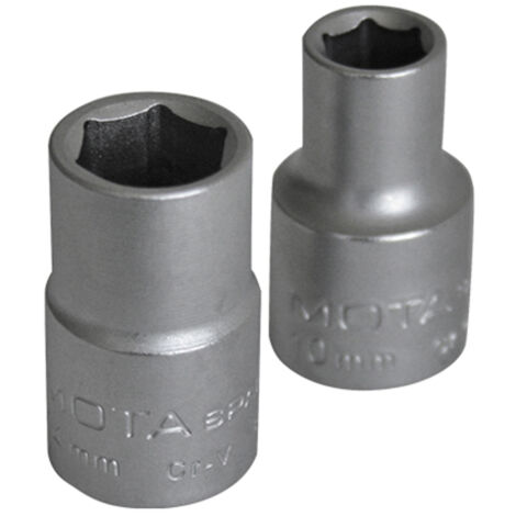 Cr.V Schlüsselloch, 1/2 Aussparung, 13mm Mota Werkzeuge 89103 (1/2)