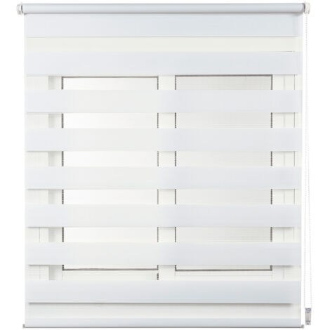 Clip&Fix Night&Day Rollo weiß 120x180cm Cintacor - Storplanet