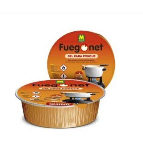 Fondue-Leuchtgel - 3 Stück - 100 ml
