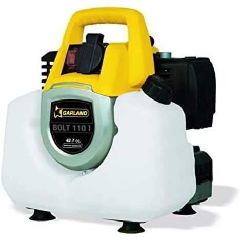 GARLAND BOLT 110 I - Invertergenerator - 2 T Motor, max. Leistung 1.000 VA, Nennleistung 800 VA. 6,5 Stunden Autonomie. (1/3)