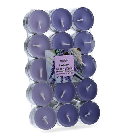 Duftkerzen, Lavendel, 30 Stk. Magische Lichter 83926 (1/2)