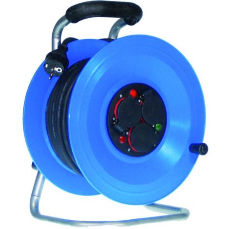 Professionelle IP44-Kabeltrommel - H07RN-F 40 m  Hedi K2Y40N2TF