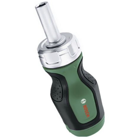 BOSCH 1600A032UZ Ratschenschraubendreher mit breitem Griff und 6 Spitzen (1/5)
