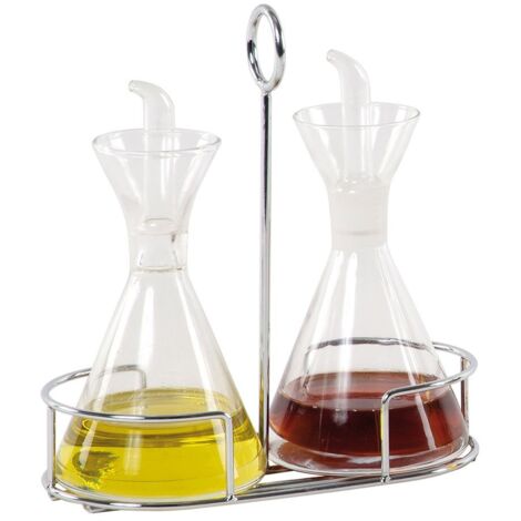 Glas-Küchenessigflasche (250 ml / 20x10x20 cm) Andrea House MS7220 (1/2)