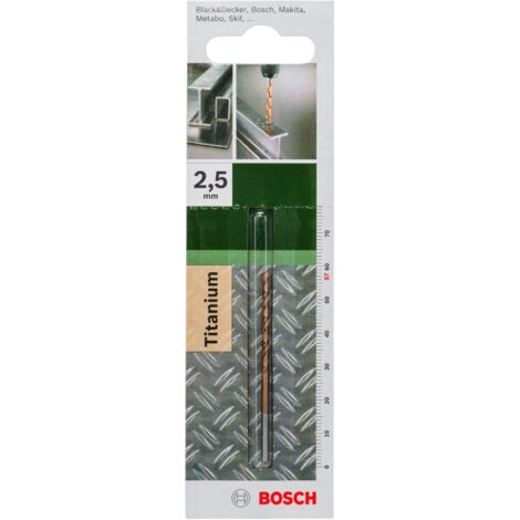 Metallbohrer HSS-TiN DIN 338 Ø 25 mm- L- 57 mm BOSCH 2609255091 (1/2)