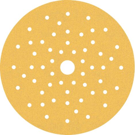 Bosch EXPERT C470 Schleifpapier Mehrloch für Exzenterschleifer, 150 mm, G 120, 50 Stück