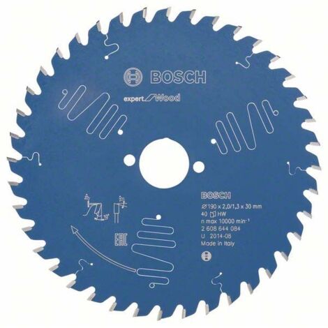 Kreissägeblatt, EX WO T (190 x 30-40 mm)  BOSCH 2608644084