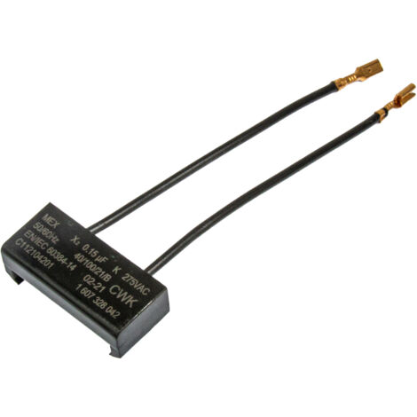 Original Ersatzteil BOSCH 1607328042 Antiparasitenfilter für die Modelle GWS, PWS, GEB, GNF, GFF, BWS und WKS