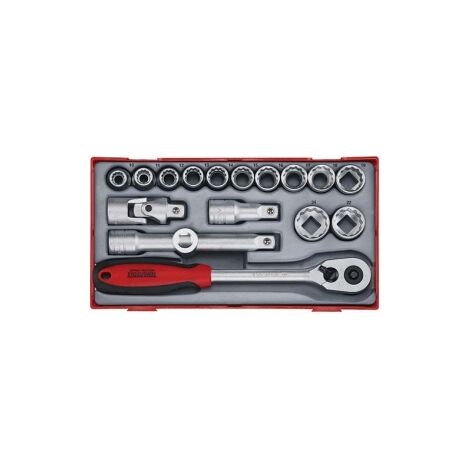Sechskant-Steckschlüssel-Satz TENGTOOLS TT1218-6 39180203