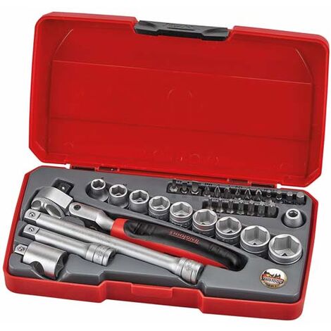 Steckschlüssel-Satz, 3/8, T3834S, 34-teilig TENGTOOLS 186901104 (1/2)