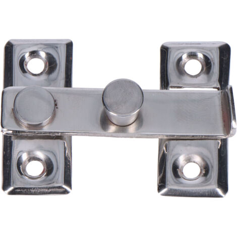 Wendbarer Türklopfer, 6cm, Edelstahl, im Blister  85219 (1/4)
